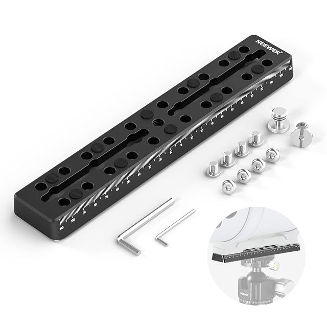 Placa de cola de milano NEEWER de 230 mm de estilo Vixen