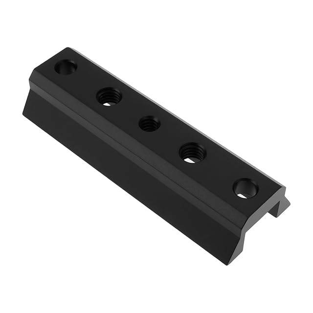 Base de cola de milano para buscador SG Store de 90 mm en aluminio negro