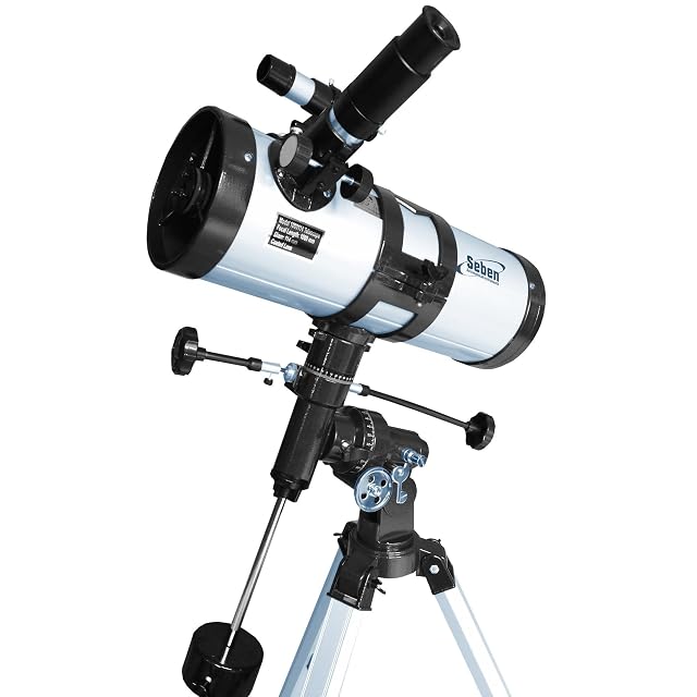 Reflector Seben Star Sheriff 114/1000 sobre su montura EQ-3