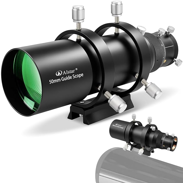 Tubo guía Alstar de 50 mm con enfocador helicoidal y anillas