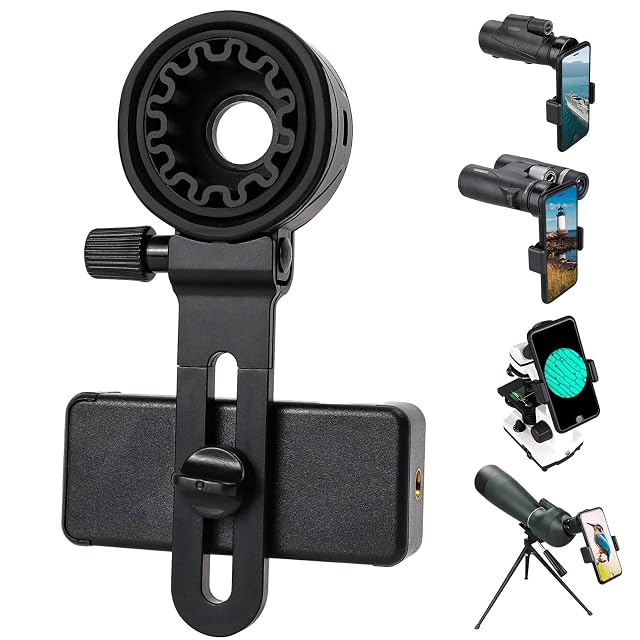 Adaptador universal de móvil LAKWAR LK-19 para oculares