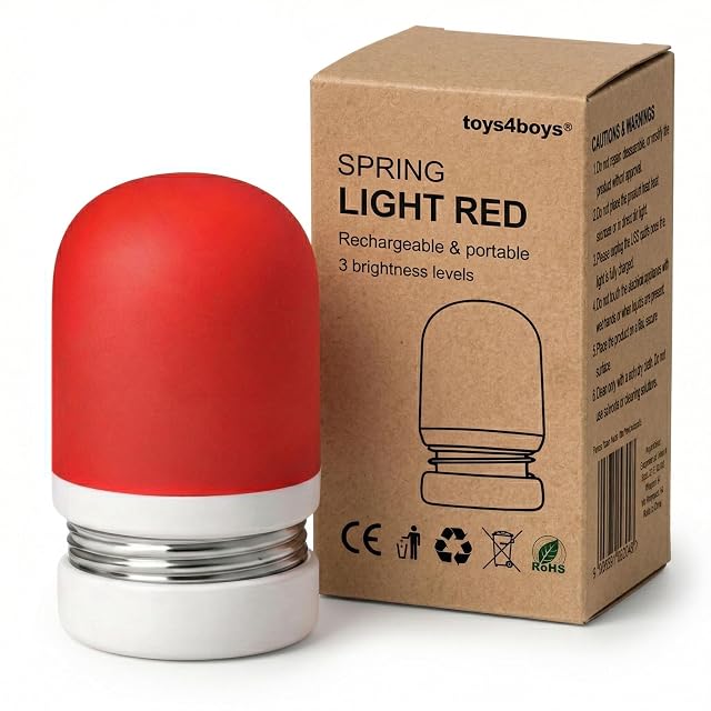 Luz nocturna roja regulable Toys4Boys de 630 nm