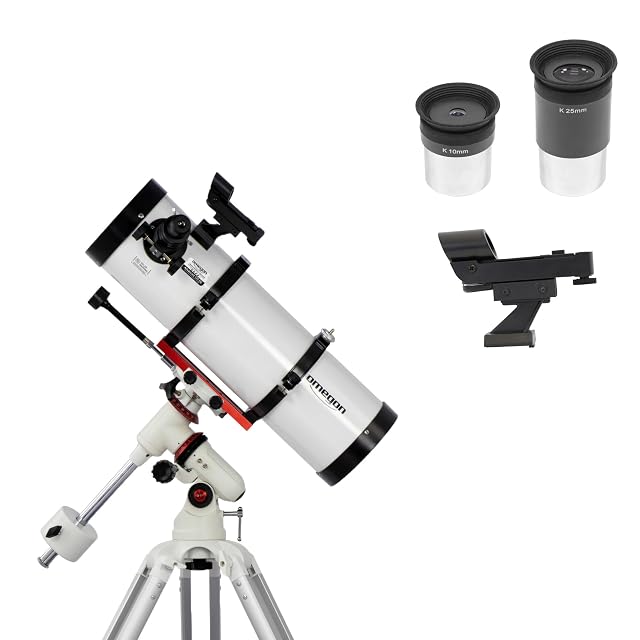 Reflector Omegon Advanced 130/650 sobre su montura ecuatorial EQ-320