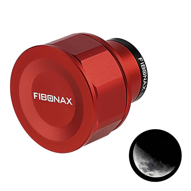 Cámara ocular electrónica FIBONAX NOVA8M con su barrilete de 31,75 mm