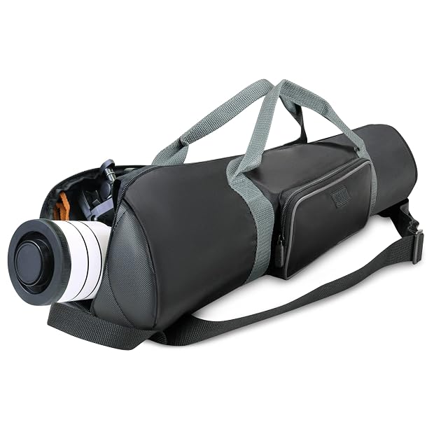 Funda extensible USA Gear para telescopio refractor con correa de hombro