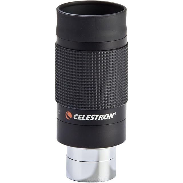 Ocular zoom Celestron 93230 8-24 mm en negro y plata